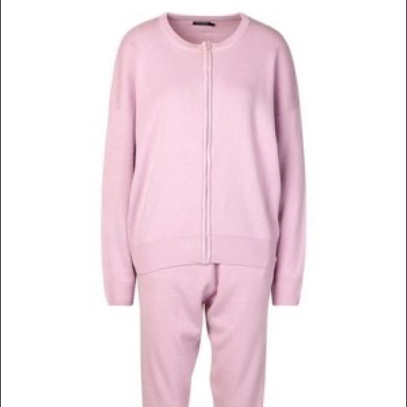 Zip knitted lounge set, lilac, size medium - Picture 2 of 4